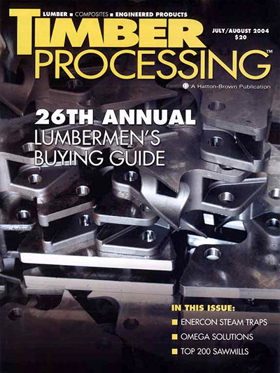 Permanent Steam Traps Do The Job - Timber Processing 26 Annual Lumbermen's Buying Guide