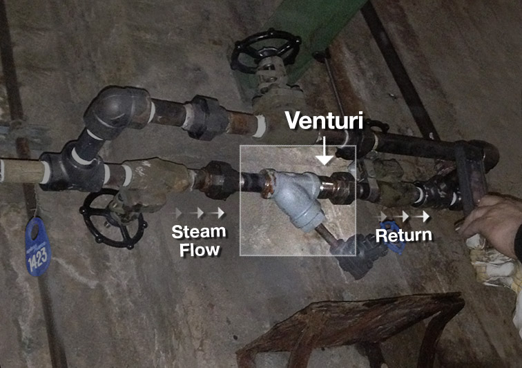 Enercon Venturi Steam Trap